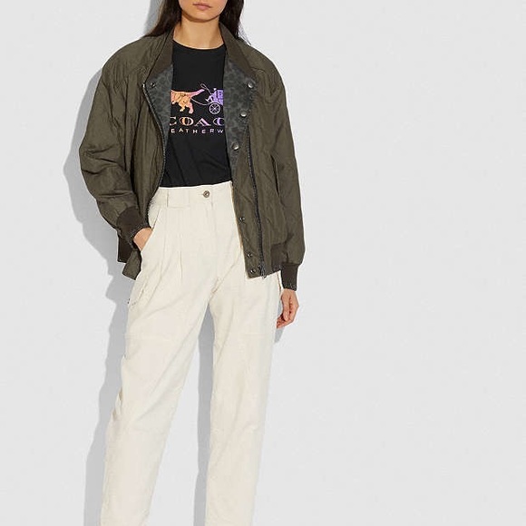 Coach Reversible Bomber Jacket - Picture 2 of 15